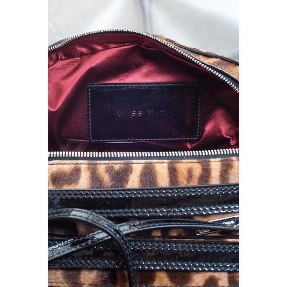 Dolce & Gabbana Leopard Print Pony Hair Camera Bag - Picture 6 of 8